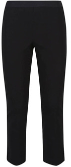 Cropped Trousers Liviana Conti , Black , Dames - XS