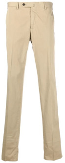 Cropped Trousers PT Torino , Beige , Heren - 2XL