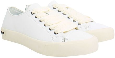 Crosby Dames Witte Plimsolls - EU 38 / UK 5