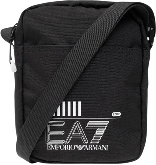 Cross Body Bags Emporio Armani EA7 , Black , Heren - ONE Size