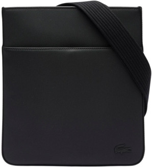 Cross Body Bags Lacoste , Black , Heren - ONE Size