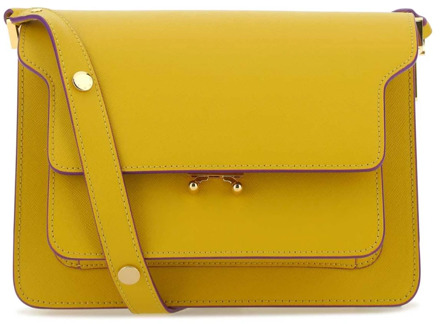 Cross Body Bags Marni , Yellow , Dames - ONE Size