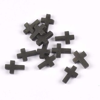 Cross Kralen Hout Diy Craft Supplies Opknoping Ornament Hanger Kids Onafgewerkte Houten Decoratie Kunsten En Ambachten 50Pcs M2575 1