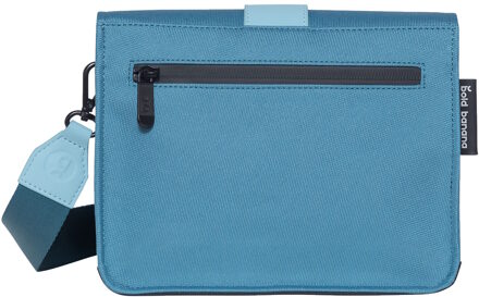 Crossbody M blue breeze Damestas Blauw - H 17 x B 22 x D 6
