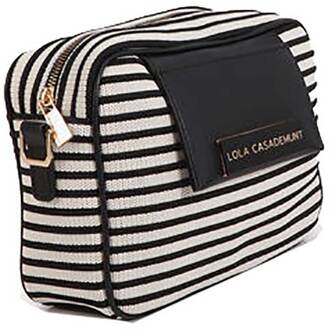 Crossbody met breton strepen Andalucia  zwart - One Size,