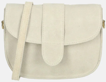 crossbody tas beige