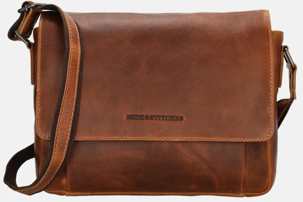 crossbody tas cognac