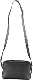 Crossbody Tas met Gespdetail Zwart - One Size