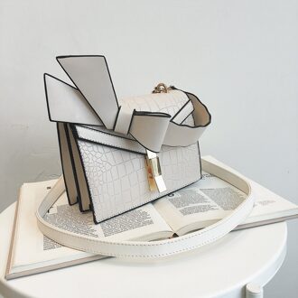 Crossbody Tassen Voor Vrouwen Zomer Golf Koreaanse Versie Van De Steen Patroon Textuur Schoudertas Messenger Vrouwen Tas au7 wit