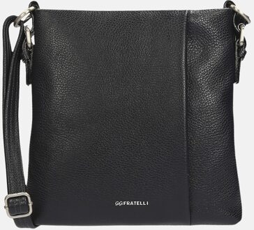 Crossbodytas Romance Leer - blauw