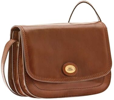 Crossbodytas Story Donna Leer - bruin