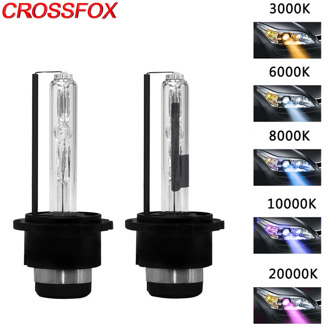 CROSSFOX 2x 35W D2S Xenon D2R HID Conversion Kit 3000k 4300k 5000k 6000k 8000K 10000k 12000k 55W Car Bulb Headlight Replacement