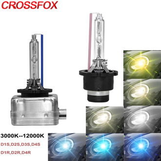 CROSSFOX D1S D2S D3S D4S HID Xenon Light D1R D2R D4R Car Headlight D1 D2 D3 D4 HID Lamp Bulbs 3000K 4300K 6000K 8000K 10000K 12V