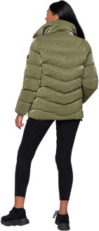 crosshatch Dames/Dames Cassandra jasje (Olijf)