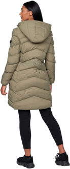 crosshatch Dames/Dames Mirander Jacket (Olijf)