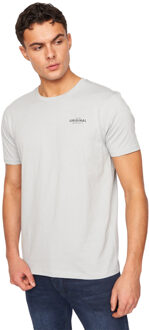 crosshatch Heren Bailtee T-shirt (5-pack) (Marine / Blauw / Wit) - maat S Navy