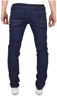 crosshatch Heren Buraca Slim Jeans (Blauw)