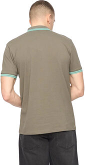 crosshatch Heren Changra Polo Shirt (Donkergroen) - maat L Salie Groen
