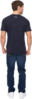 crosshatch Heren Chantlars T-Shirt (Marine) Navy