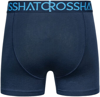 crosshatch Heren Chasma Boxershorts (Set van 3) (Marine) Navy