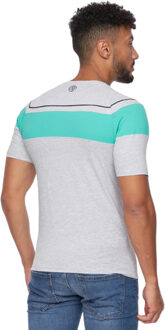 crosshatch Heren Craftore T-Shirt (Grijze Mergel) Grijs