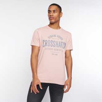 crosshatch Heren Crosshatch 5-Pack Fremal T-shirts in Meerkleurig Veelkleurig - L