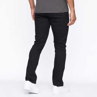 crosshatch Heren Crosshatch Buraca Slim-Fit Jeans in Zwart - 32W/30L
