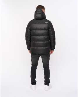 crosshatch Heren Crosshatch Camptor Panel Jas in Zwart - 2XL