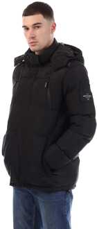 crosshatch Heren Crosshatch Menray Jacket in Zwart