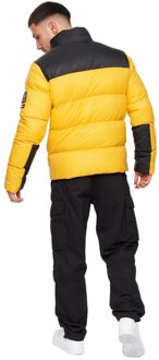 crosshatch Heren Demerley Jas (Geel/zwart)