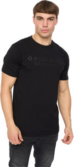 crosshatch Heren Demiwear T-shirt (Zwart)