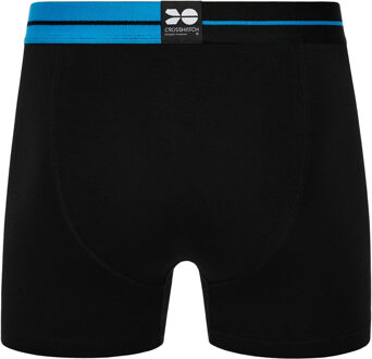 crosshatch Heren Dumas Boxershorts (Set van 3) (Zwart)