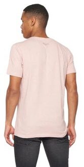 crosshatch Heren Fermal T-Shirt (Set van 5) (Veelkleurig) Blauw/roze - L