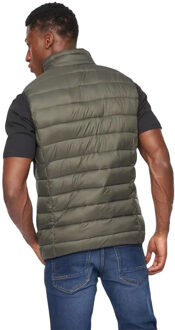 crosshatch Heren Gattering Gequilte Gilet (Olijf Camo) - L