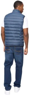 crosshatch Heren Gattering MVE Gewatteerd Gilet (Marine) Navy