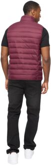 crosshatch Heren Gattering MVE Gewatteerd Gilet (Rozijnenpaars)