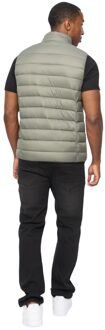 crosshatch Heren Gattering MVE Gewatteerd Gilet (Salie) Grijs