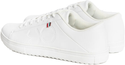 crosshatch Heren Gleaton Trainers (Wit)