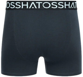 crosshatch Heren Guillemot Boxershorts (Set van 3) (Marine) Navy