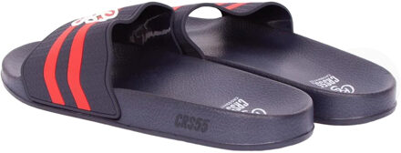 crosshatch Heren Hamlax Sliders (Marine) Navy - EU 40.5 / UK 7