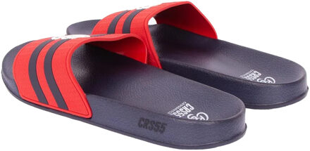 crosshatch Heren Hamlax Sliders (Rood) - EU 40.5 / UK 7