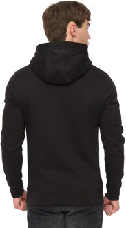 crosshatch Heren Haromere Hoodie (Zwart) - L