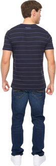 crosshatch Heren Hemtowns T-Shirt (Marine) Navy - M