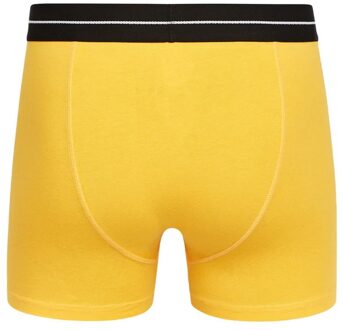 crosshatch Heren Hexter Boxershorts (Set van 2) (Geel)