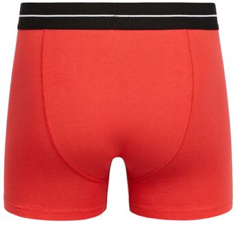 crosshatch Heren Hexter Boxershorts (Set van 2) (Rood) - maat XL