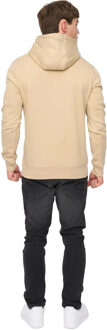 crosshatch Heren Jamolat Hoodie (Stone) Steen - XL
