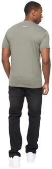 crosshatch Heren Jampstead T-Shirt (Olijf) - maat L