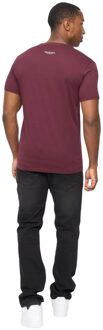 crosshatch Heren Jampstead T-Shirt (Rum Rozijn) Paars - L