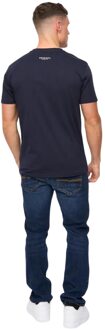 crosshatch Heren Jamstate T-Shirt (Marine) Navy - L