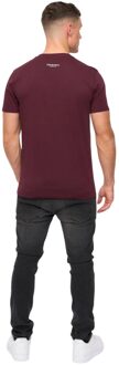 crosshatch Heren Jamstate T-Shirt (Rum Rozijn) Paars - L